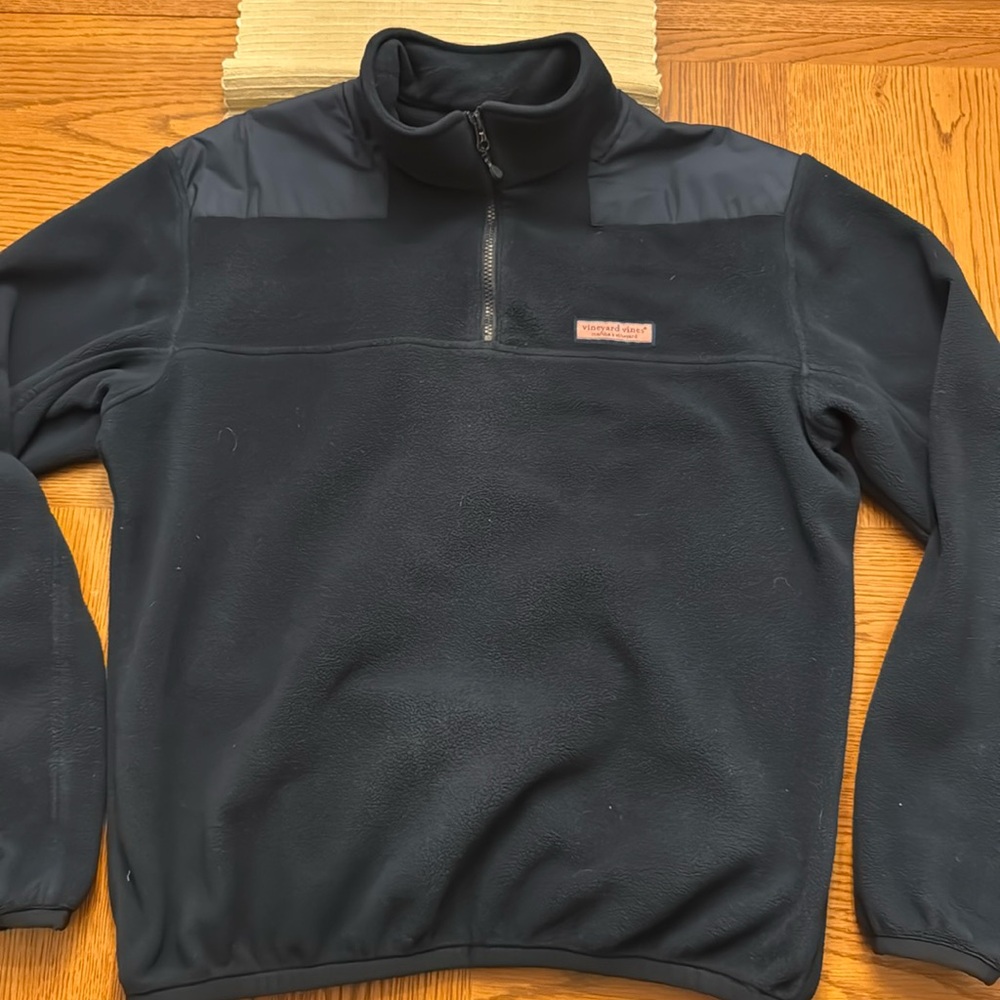 Vineyard Vines  1/4 zip Fleece Shep Warm Pullover MSRP $130 men’s size M
